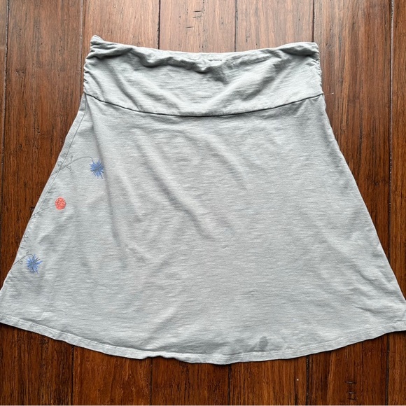 Horny Toad Grey Printed Mini Skirt - Picture 4 of 4